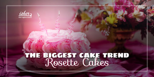 THE BIGGEST CAKE TREND - ROSETTE CAKES