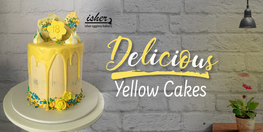 8 DELICIOUS YELLOW COLOR CAKES