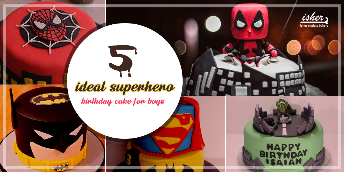 Superhero Cake - Rach Makes Cakes