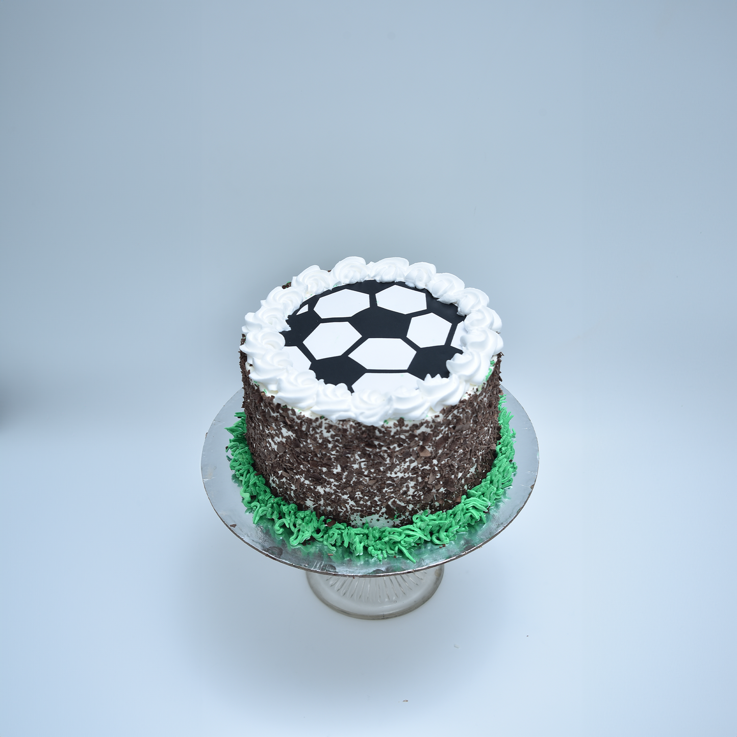 2D Soccer Ball Edible Image Cake ( Can be personalized)