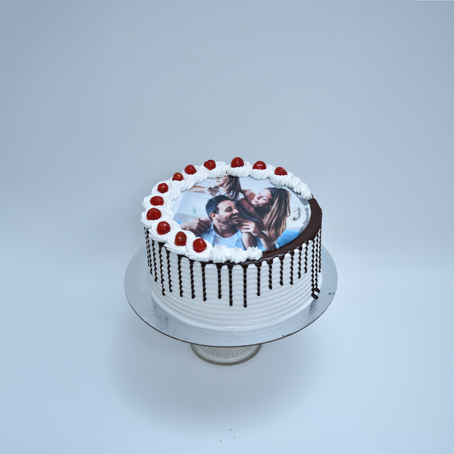 Cherry Dream Drip Edible Image Cake( Can be personalized)