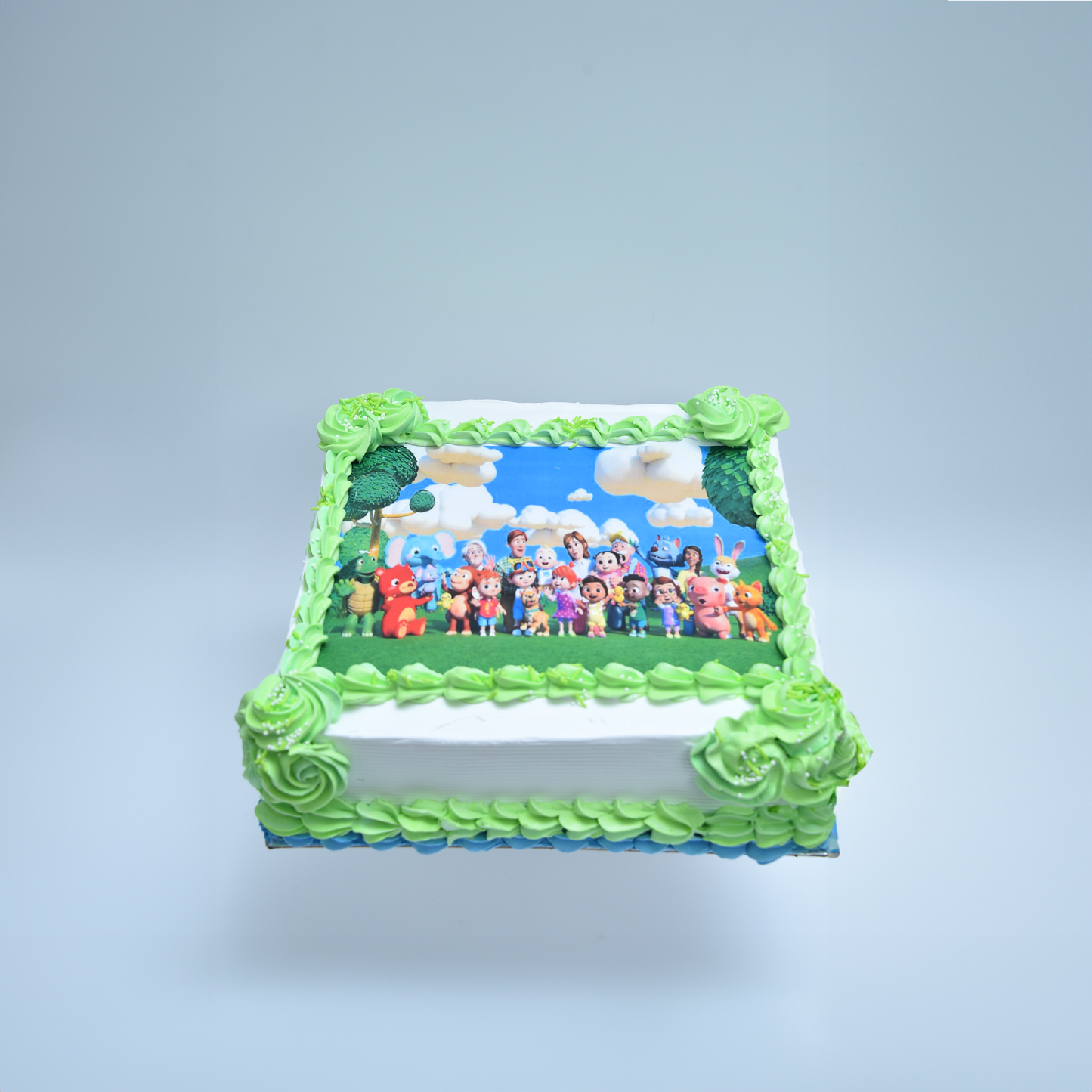 Coco melon Edible Image Cake ( Can be  personalized)