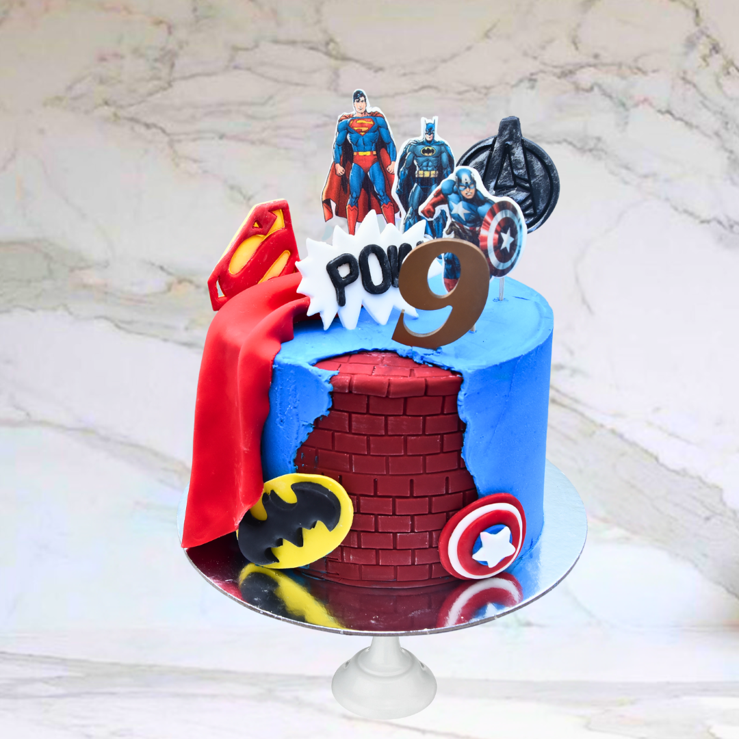 All Superheros (Available in Buttercream Only)
