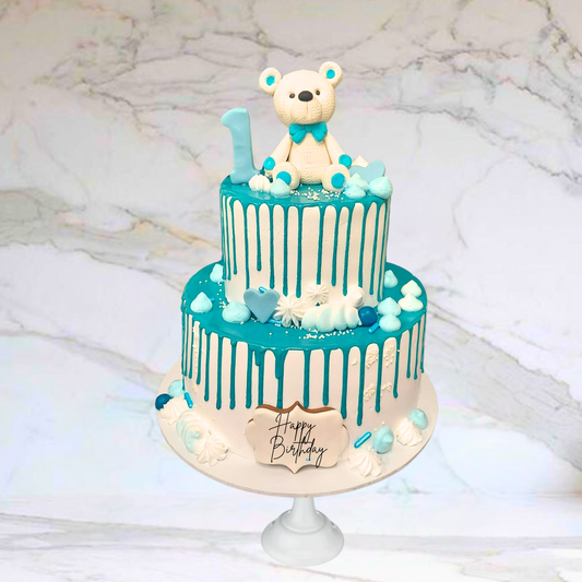 Drippy Bear Hug (Available in Fresh Cream & Buttercream)