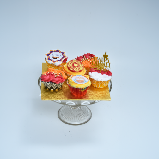 Diwali Cupcakes (Pack of 6)