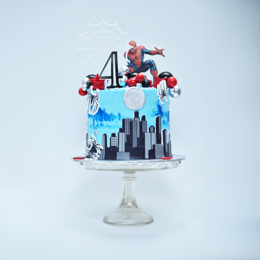 Spidey Sensation Cake