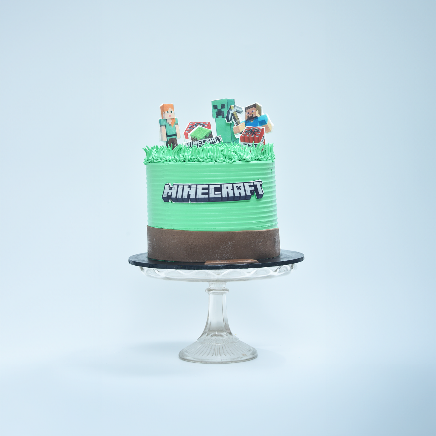 Mine-craft Masterpiece Cake(Available in fresh cream)