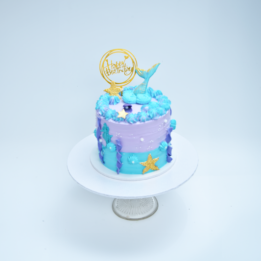 Mermaid's Treasure Cake(Available in fresh cream)