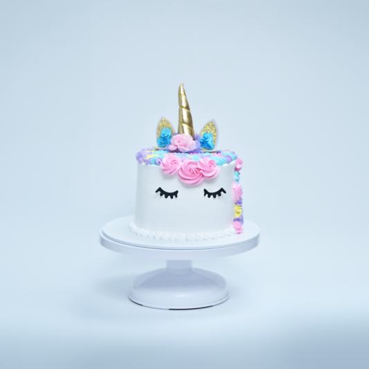 Fairy-tale Unicorn Fantasy Cake(Available in fresh cream icing or Buttercream)